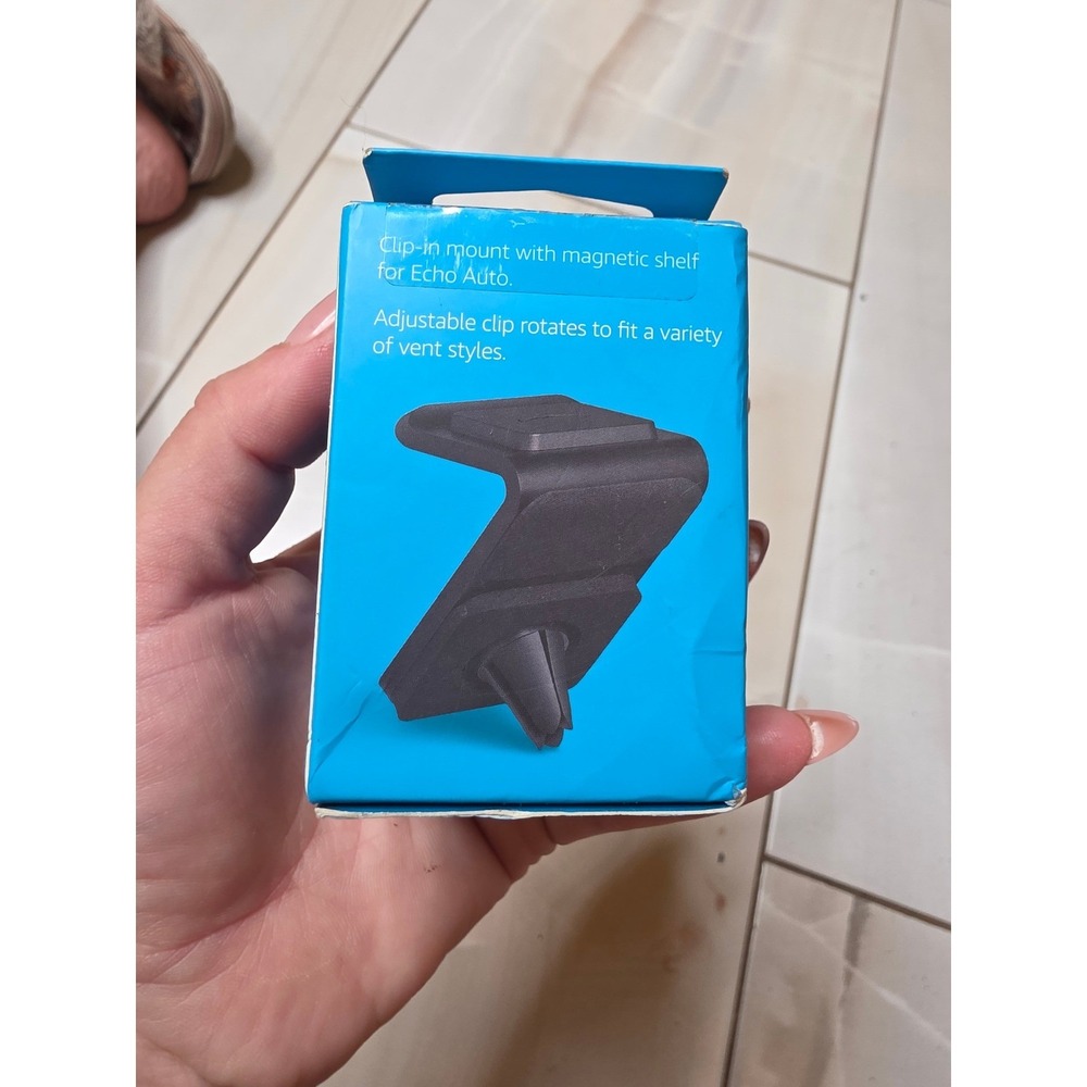 Amazon Echo Auto Air Vent Mount Magnetic Shelf Adjustable Clip B07DD6Y9X9 F3 - Picture 14 of 14